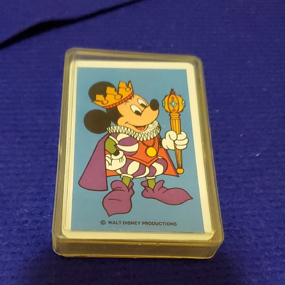 Disney Mickey Mouse Playing Card